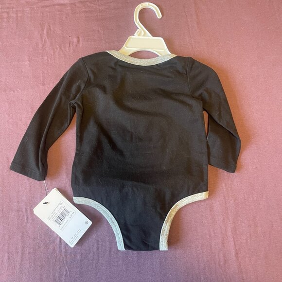 NWT - Nike "just do it" long sleeve onesie 12m - NEW - Picture 4 of 4